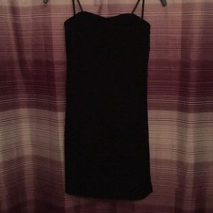 Strapless Black Dress